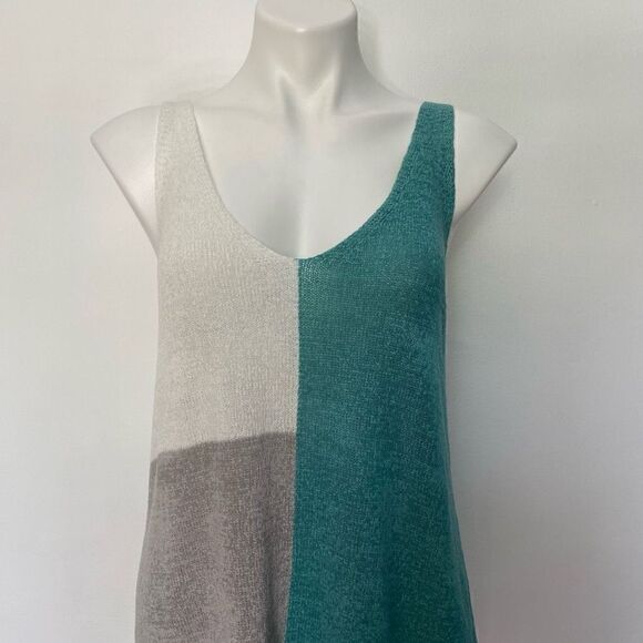 Color block knit tank top - Picture 2 of 6